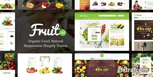 ThemeForest - Fruit Shop v1.0.1 - Organic Food, Natural Responsive Shopify Theme - 21294031