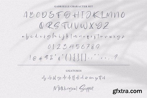 CM - Gabrialle - Casual Script Font 4215029