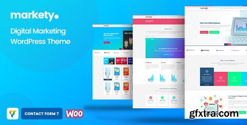 ThemeForest - Markety v1.6 - SEO Digital & Marketing WordPress Theme - 18858775