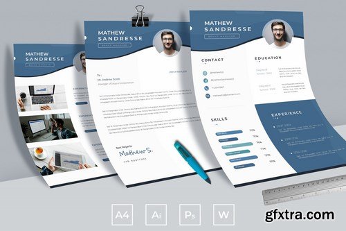 Brand Manager Resume Template vol 01