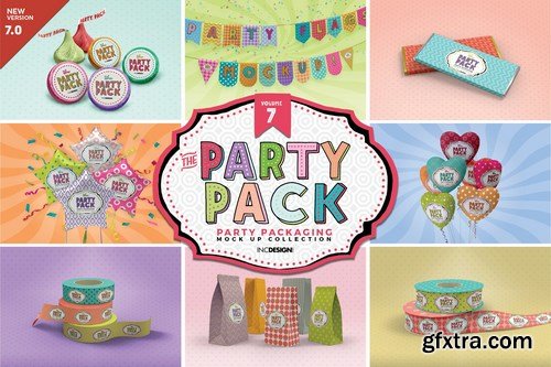 Party Packaging Mockups Volume7