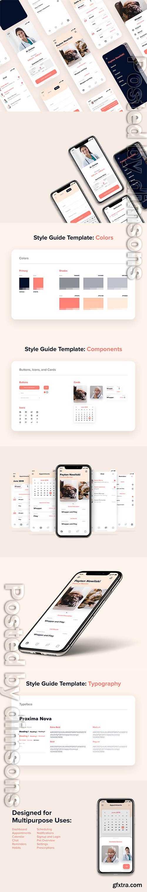 Petworld UI Kit for Adobe XD