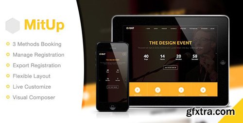 ThemeForest - MitUp v1.1.7 - Event & Conference WordPress Theme - 17642742