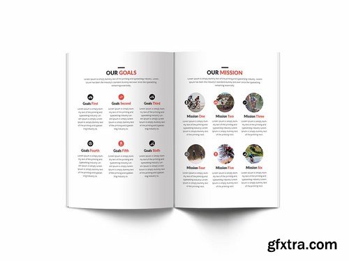 Bicycle A4 Brochure Template