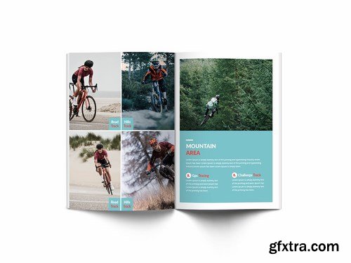 Bicycle A4 Brochure Template