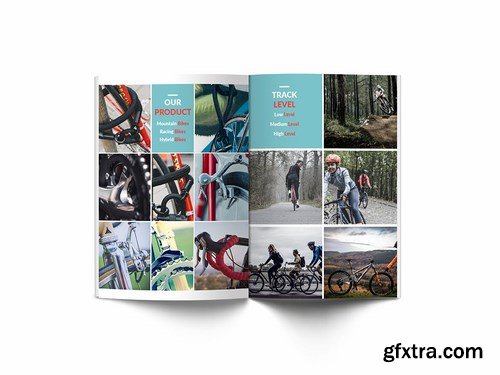 Bicycle A4 Brochure Template