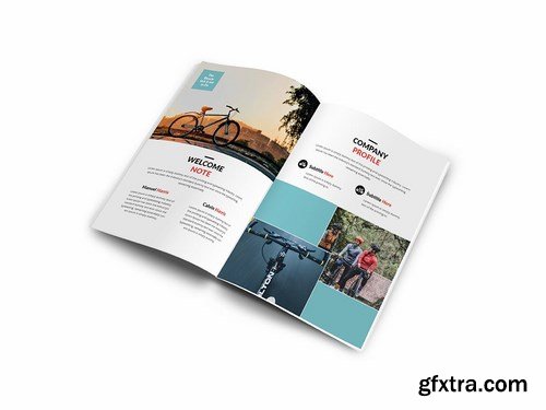 Bicycle A4 Brochure Template