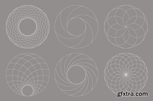 Circular Geometric Overlays