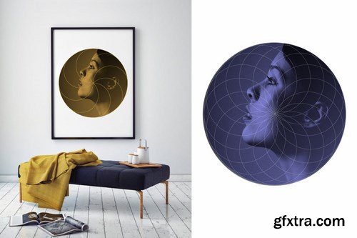 Circular Geometric Overlays