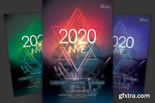 New Year Flyer Pack