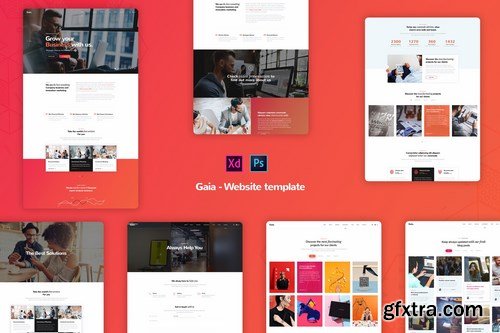 Corporate Business Website Templates Pack