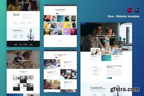 Corporate Business Website Templates Pack