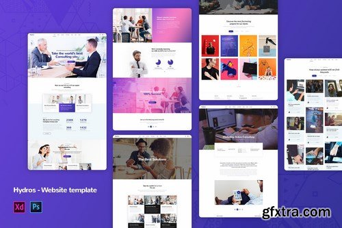 Corporate Business Website Templates Pack