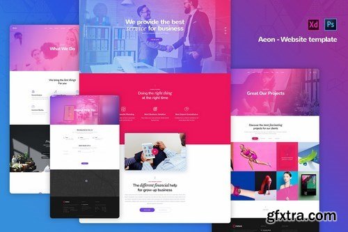 Corporate Business Website Templates Pack