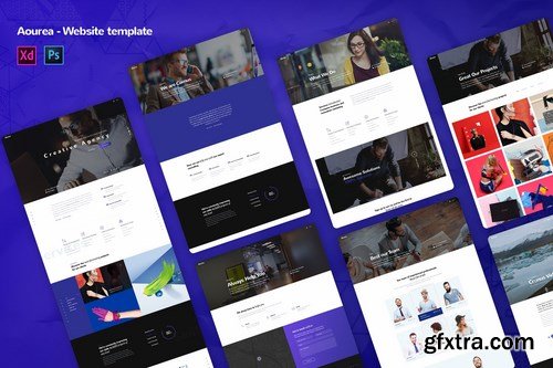 Creative agency Website Templates Pack