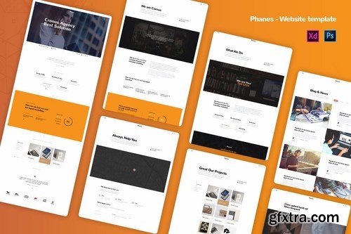 Creative agency Website Templates Pack