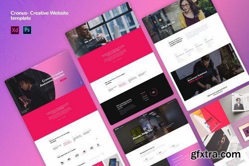 Creative agency Website Templates Pack