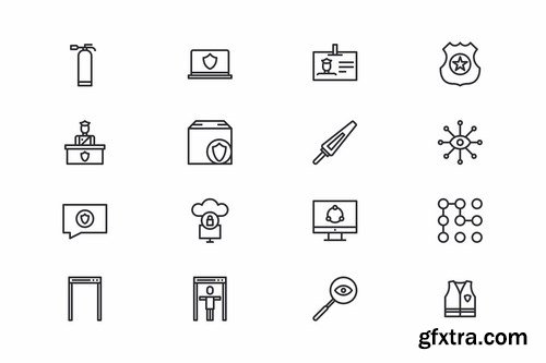 Security Icons (60 Icons)