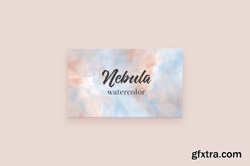 Nebula Watercolor Background Set Vol. 1