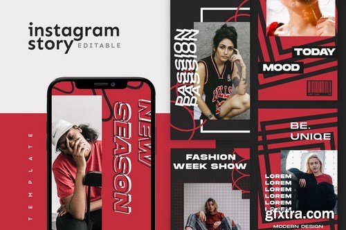 Instagram Story Templates Pack