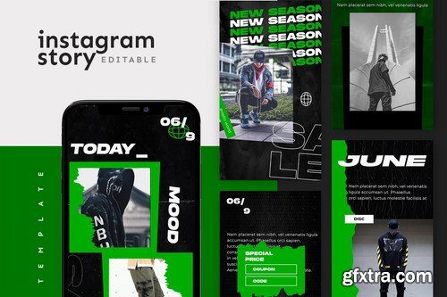 Instagram Story Templates Pack