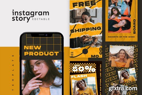 Instagram Story Templates Pack