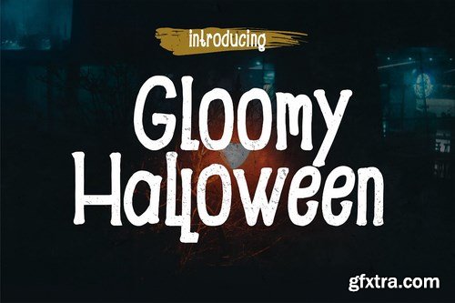 Gloomy - Halloween Font