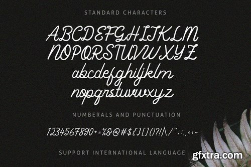 Ghaniyun Monoline Font