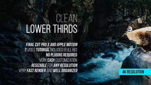 Udemy - Clean Lower Thirds for Final Cut Pro X