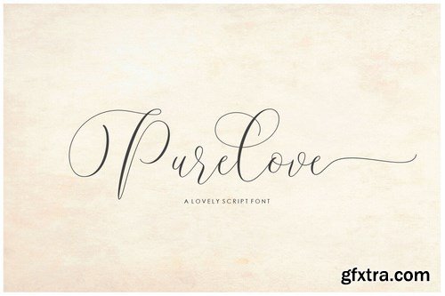 Purelove Script Font