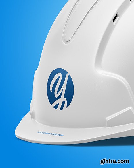 Matte Hard Hat Mockup 50283