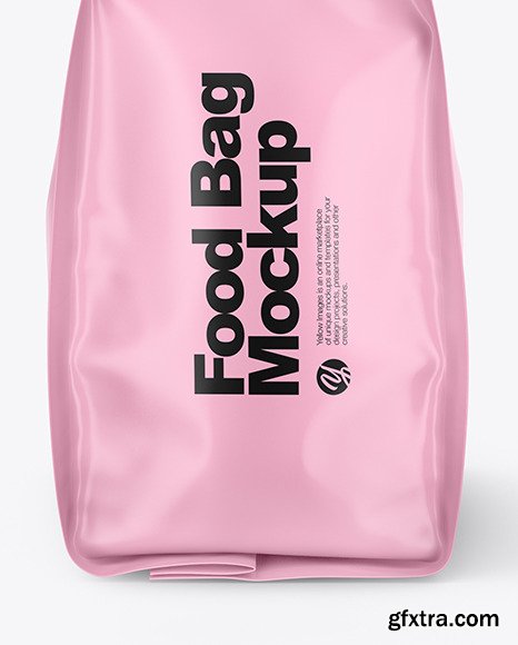 Matte Food Bag Mockup 50287