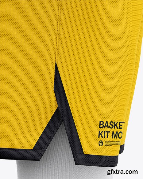 Men’s Basketball Kit Mockup - Side View 50254