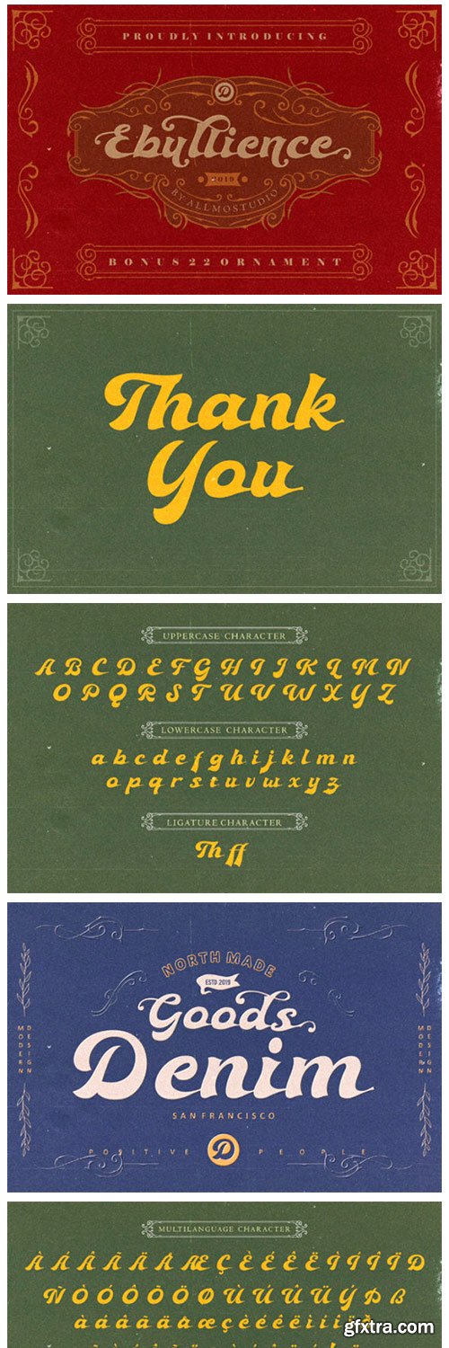 Ebullience Font