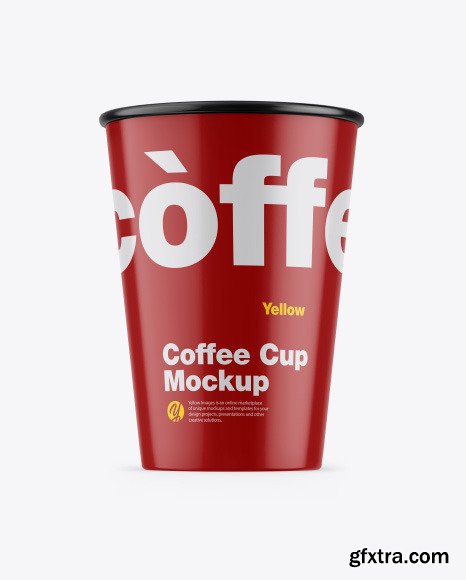 Glossy Coffee Cup Mockup 50160