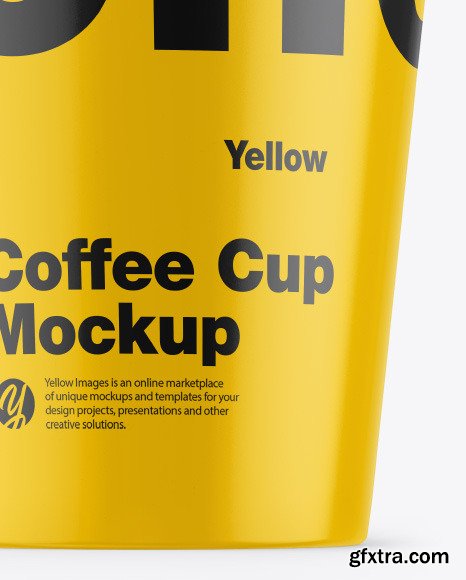 Glossy Coffee Cup Mockup 50160