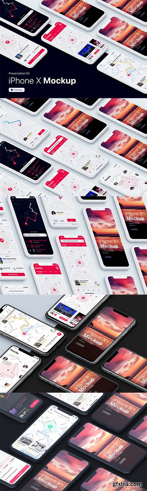 Presentation Kit - iPhone showcase Mockup