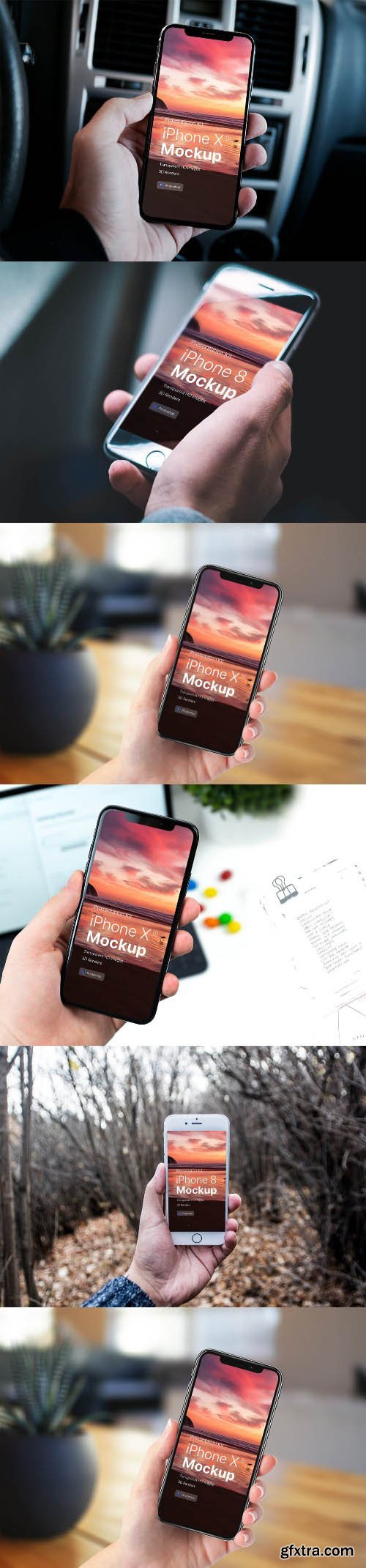 Presentation Kit - iPhone showcase Mockup 4