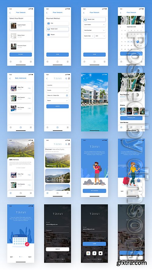 Travi Travel UI Kit