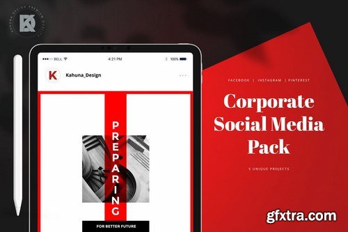 Corporate Banners Social Media Pack