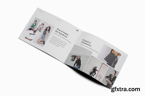 Fashion Lookbook A5 Brochure