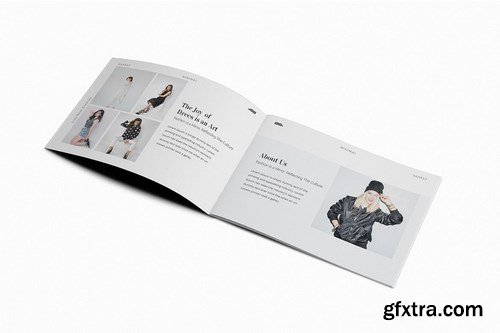 Fashion Lookbook A5 Brochure