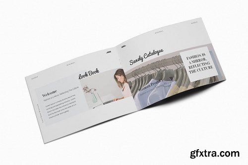 Fashion Lookbook A5 Brochure