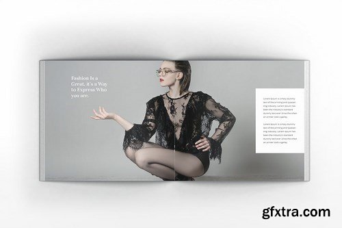 Fashion Lookbook Square Brochure