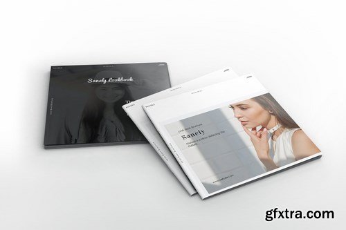 Fashion Lookbook Square Brochure