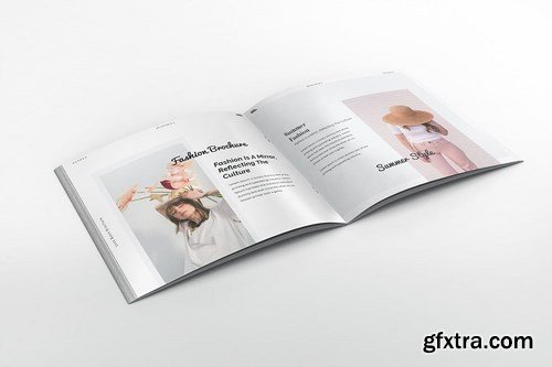 Fashion Lookbook Square Brochure