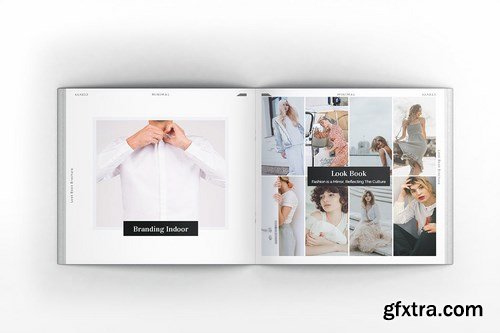 Fashion Lookbook Square Brochure