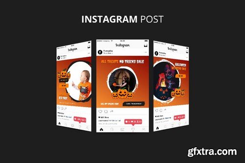 Halloween Instagram Post Banner