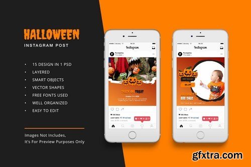 Halloween Instagram Post Banner