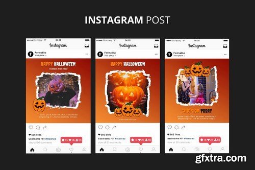 Halloween Instagram Post Banner